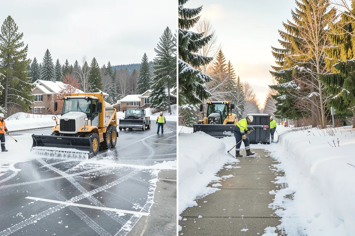 Sand Application in Burien, King County, WA - Identify slopes, curves, and pedestrian routes needing grip