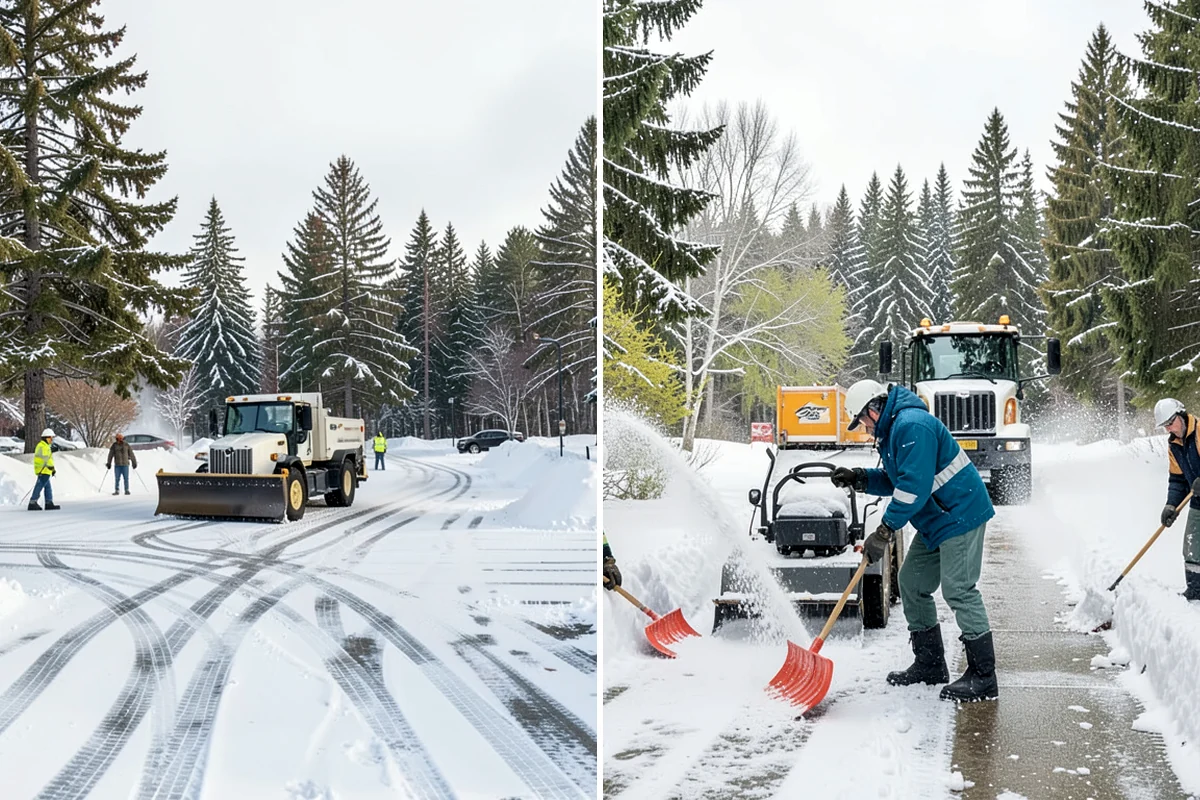 Sand Application in Clyde Hill, King County, WA - Identify slopes, curves, and pedestrian routes needing grip