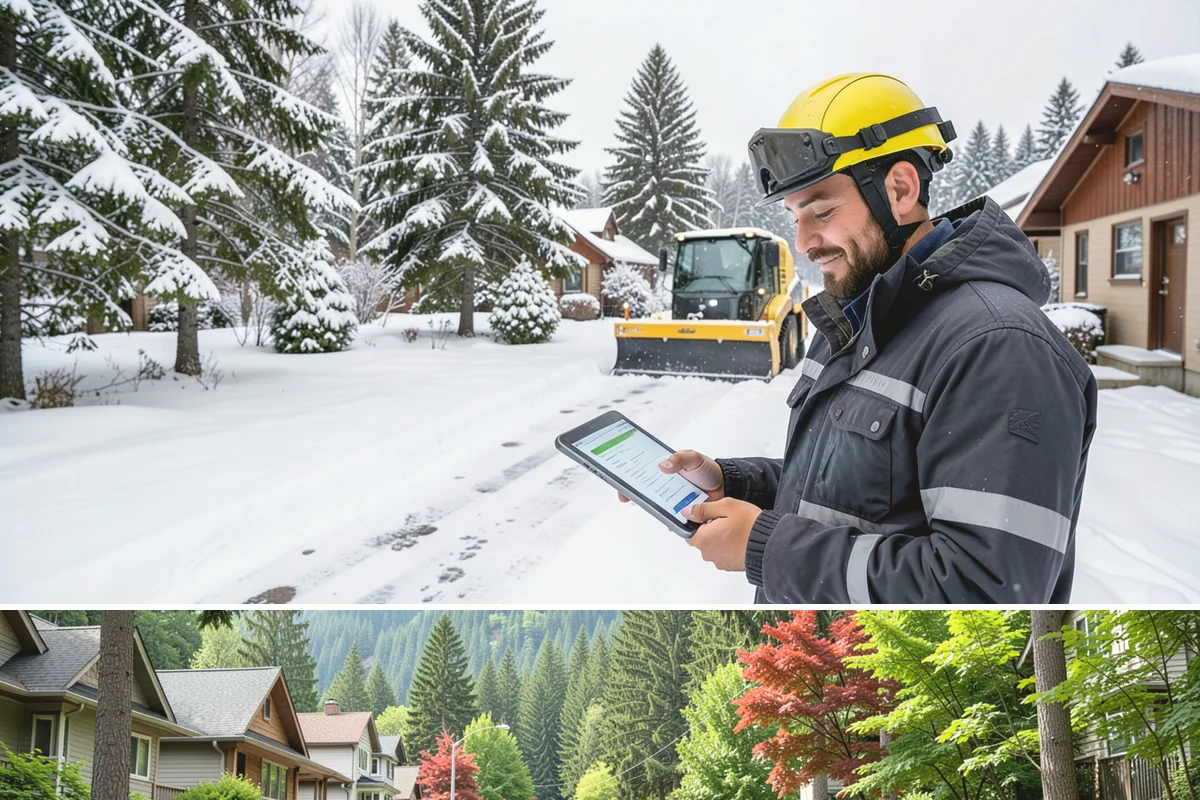 Sand Application in Darrington, Snohomish County, WA - Sand application peaks during December and January Arctic outflow events when Puget Sound temperatures drop into the teens and...