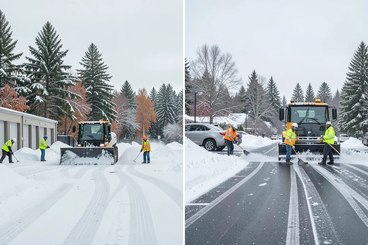 Sand Application in Des Moines, King County, WA - Identify slopes, curves, and pedestrian routes needing grip