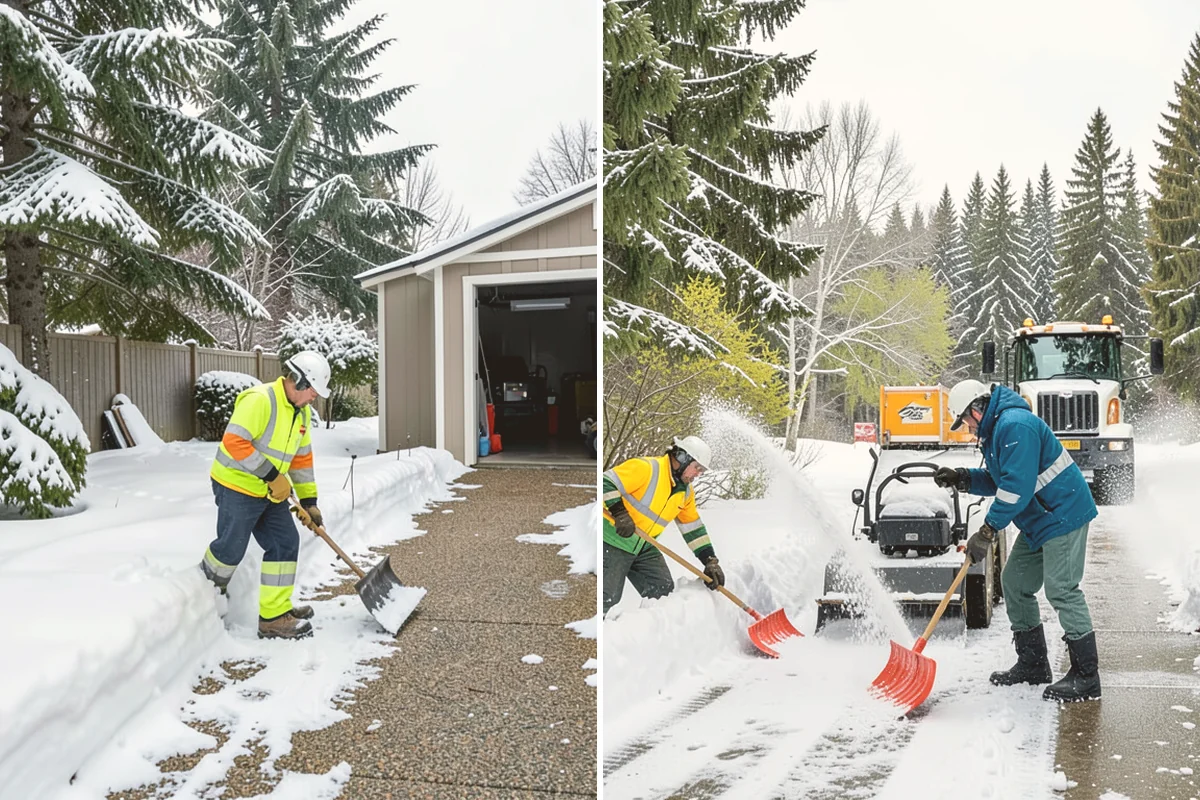 Sand Application in Eatonville, Pierce County, WA - Identify slopes, curves, and pedestrian routes needing grip