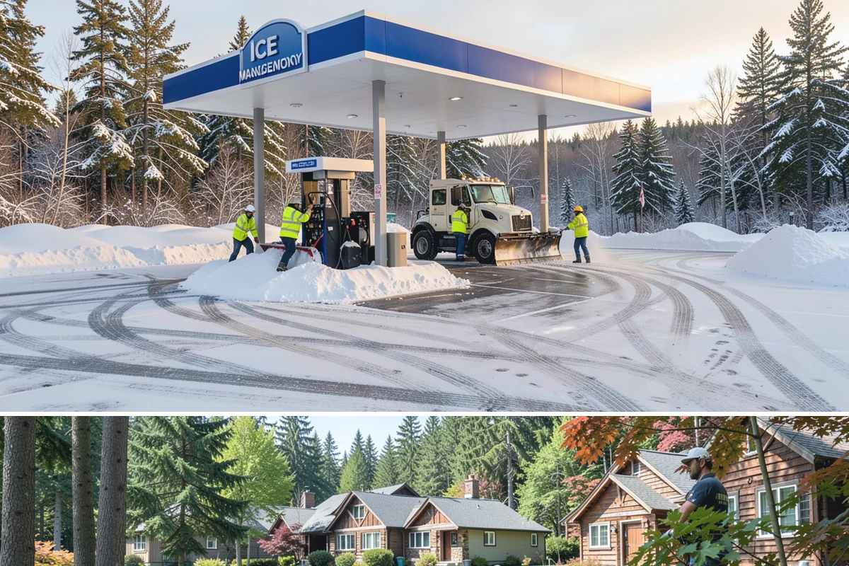 Sand Application in Edgewood, Pierce County, WA - Sand application peaks during December and January Arctic outflow events when Puget Sound temperatures drop into the teens and...