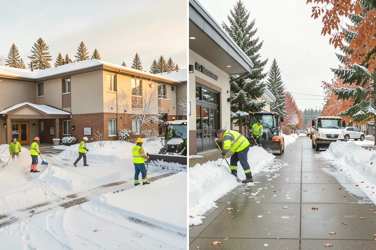 Sand Application in Edmonds, Snohomish County, WA - Identify slopes, curves, and pedestrian routes needing grip