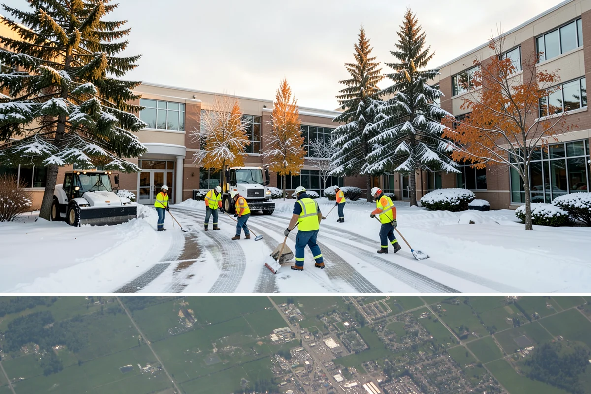 Sand Application in Enumclaw, King County, WA - Sand application peaks during December and January Arctic outflow events when Puget Sound temperatures drop into the teens and...