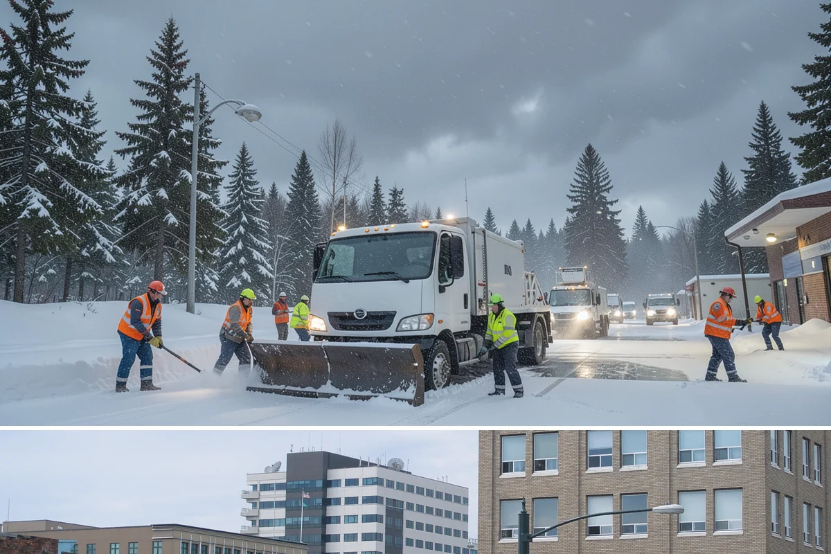Sand Application in Everett, Snohomish County, WA - Sand application peaks during December and January Arctic outflow events when Puget Sound temperatures drop into the teens and...