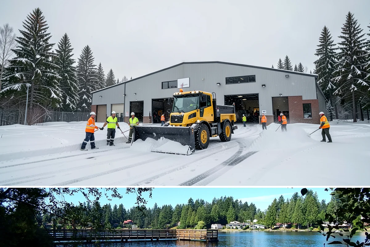 Sand Application in Federal Way, King County, WA - Sand application peaks during December and January Arctic outflow events when Puget Sound temperatures drop into the teens and...