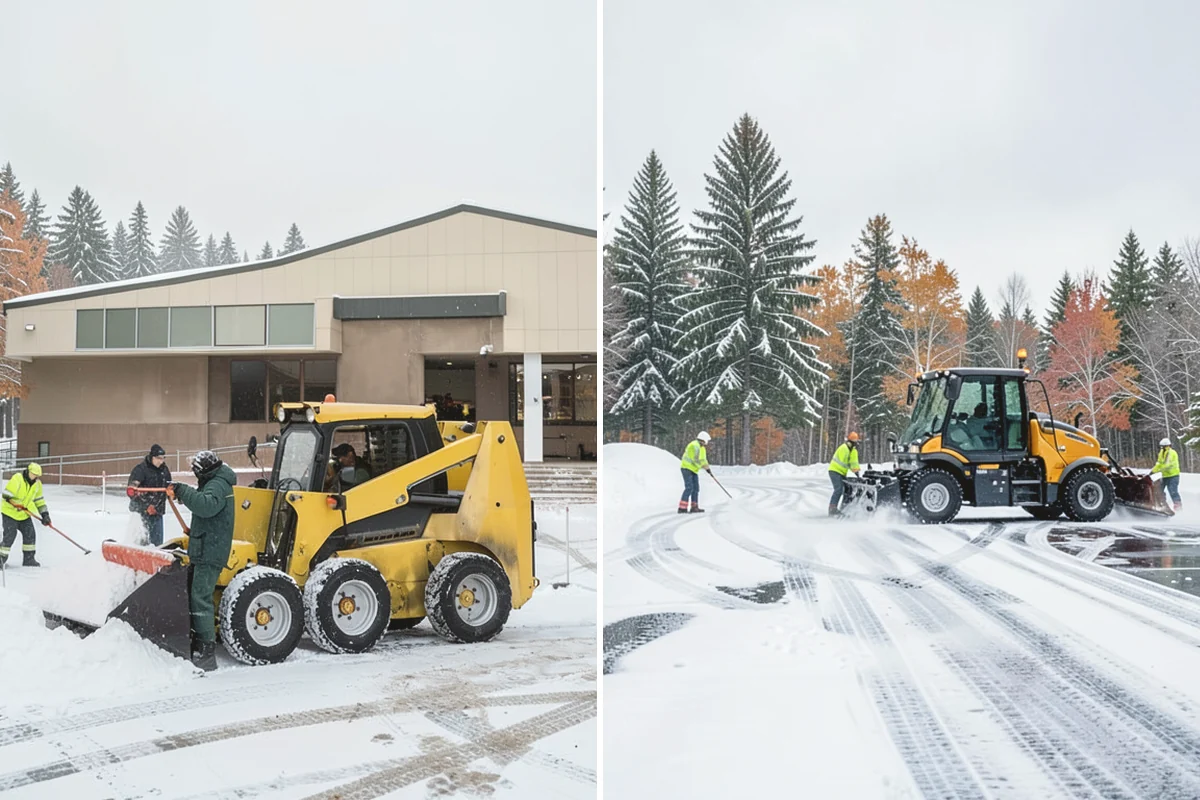 Sand Application in Issaquah, King County, WA - Identify slopes, curves, and pedestrian routes needing grip