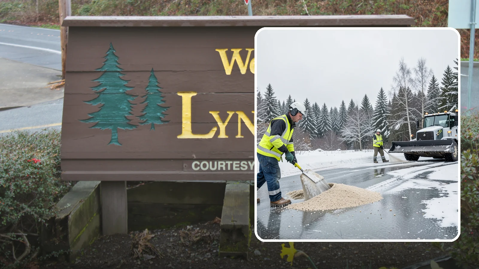 Sand Application in Lynnwood, Snohomish County, WA - Sand application delivers instant traction on packed ice and during the deep freezes where deicers alone lose their punch.