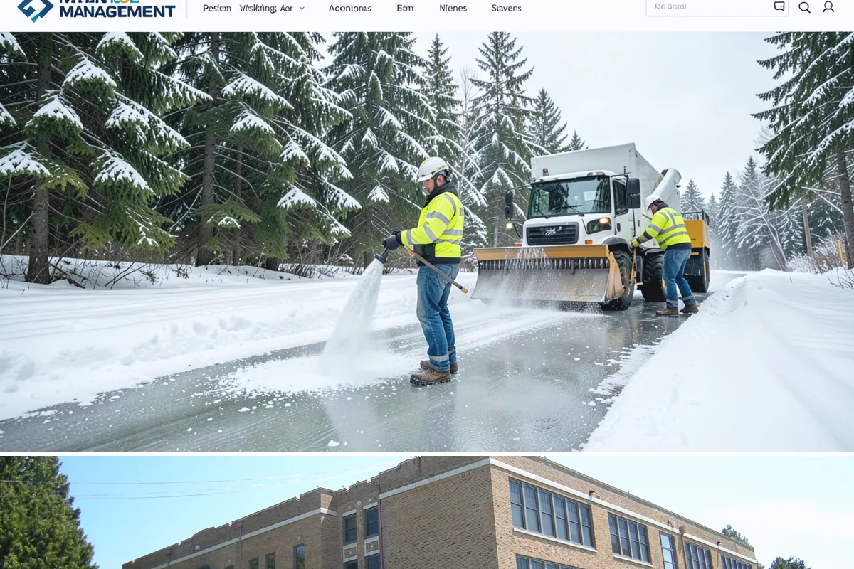 Sand Application in Maple Valley, King County, WA - Sand application peaks during December and January Arctic outflow events when Puget Sound temperatures drop into the teens and...