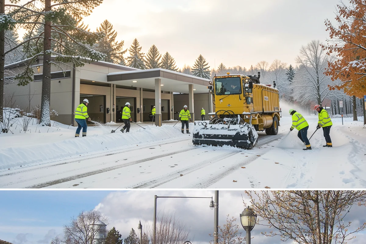 Sand Application in Marysville, Snohomish County, WA - Sand application peaks during December and January Arctic outflow events when Puget Sound temperatures drop into the teens and...