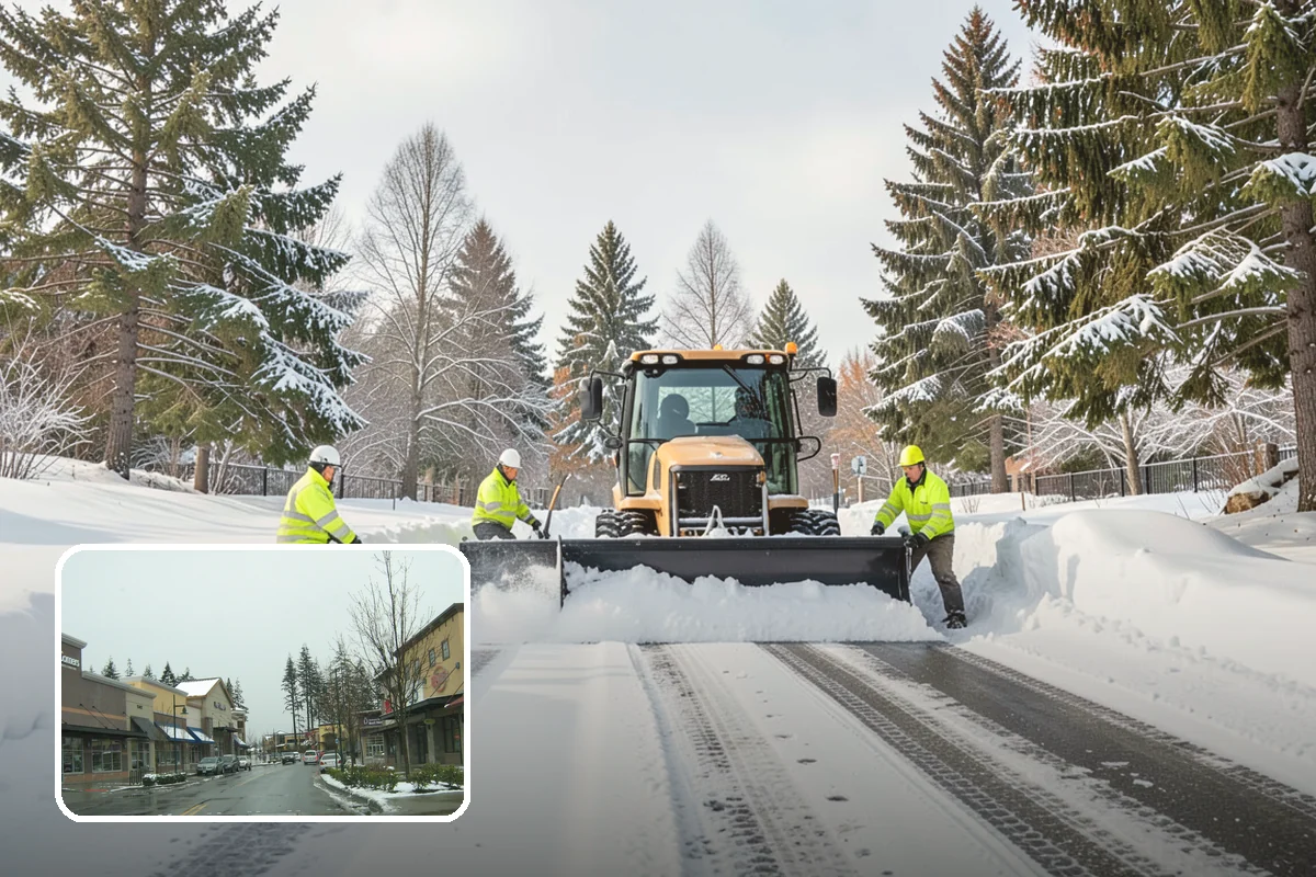 Sand Application in Mill Creek, Snohomish County, WA - Provides traction even in the teens when deicers stall