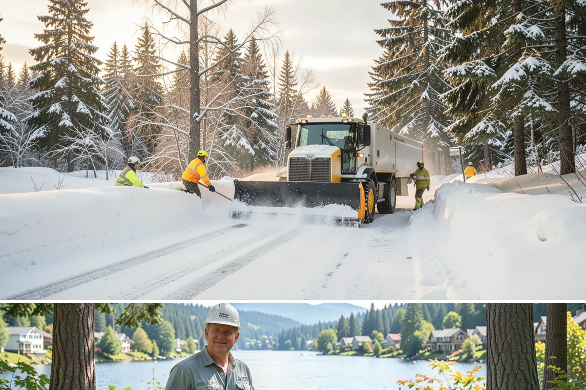 Sand Application in Milton, King County, WA - Sand application peaks during December and January Arctic outflow events when Puget Sound temperatures drop into the teens and...