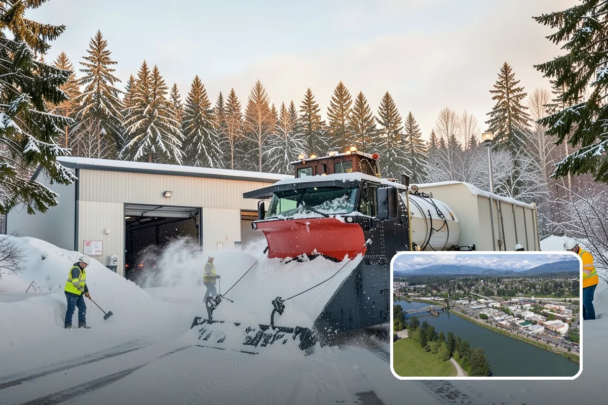 Sand Application in Mount Vernon, Skagit County, WA - Provides traction even in the teens when deicers stall