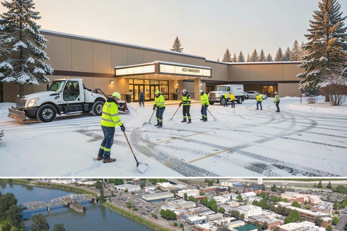 Sand Application in Mount Vernon, Skagit County, WA - Sand application peaks during December and January Arctic outflow events when Puget Sound temperatures drop into the teens and...