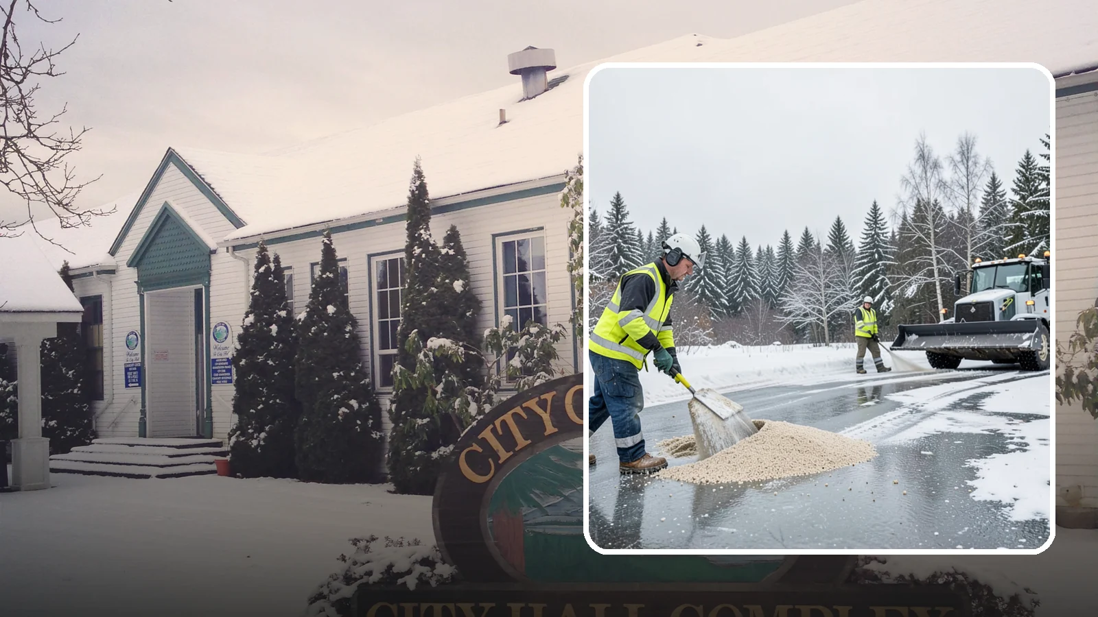 Sand Application in Pacific, King County, WA - Sand application delivers instant traction on packed ice and during the deep freezes where deicers alone lose their punch.