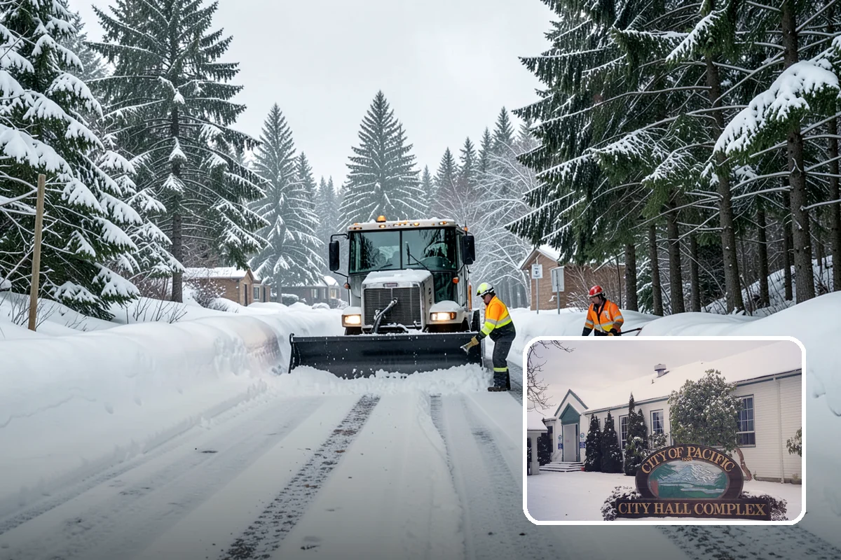 Sand Application in Pacific, King County, WA - Provides traction even in the teens when deicers stall