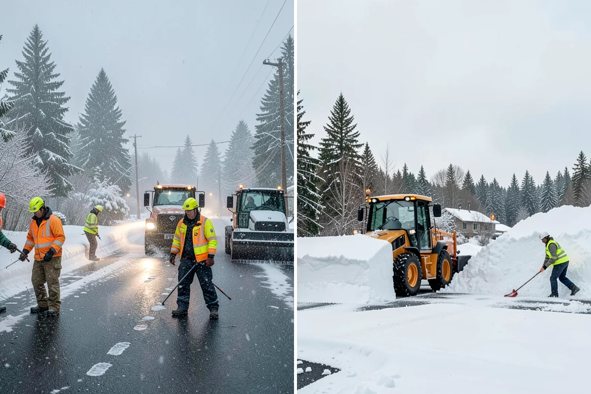 Sand Application in Pacific, King County, WA - Identify slopes, curves, and pedestrian routes needing grip