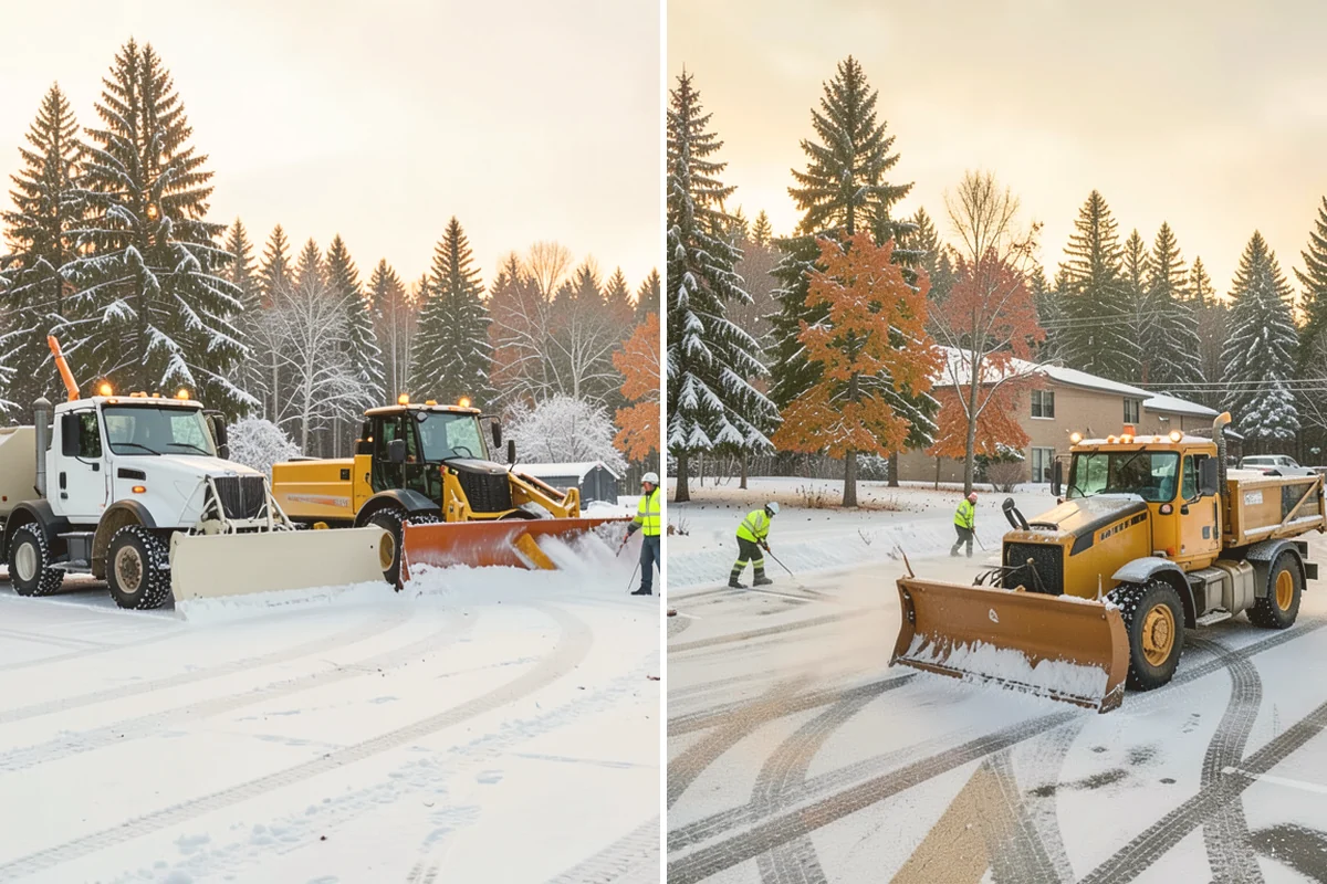 Sand Application in Sammamish, King County, WA - Identify slopes, curves, and pedestrian routes needing grip