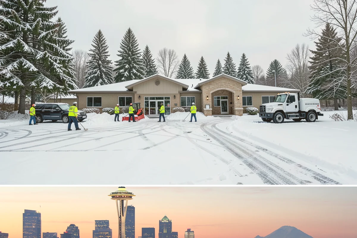 Sand Application in Seattle, King County, WA - Sand application peaks during December and January Arctic outflow events when Puget Sound temperatures drop into the teens and...
