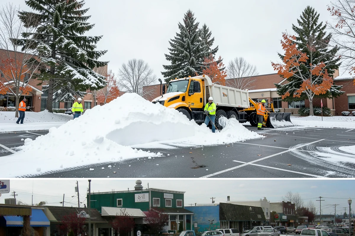 Sand Application in Stanwood, Snohomish County, WA - Sand application peaks during December and January Arctic outflow events when Puget Sound temperatures drop into the teens and...