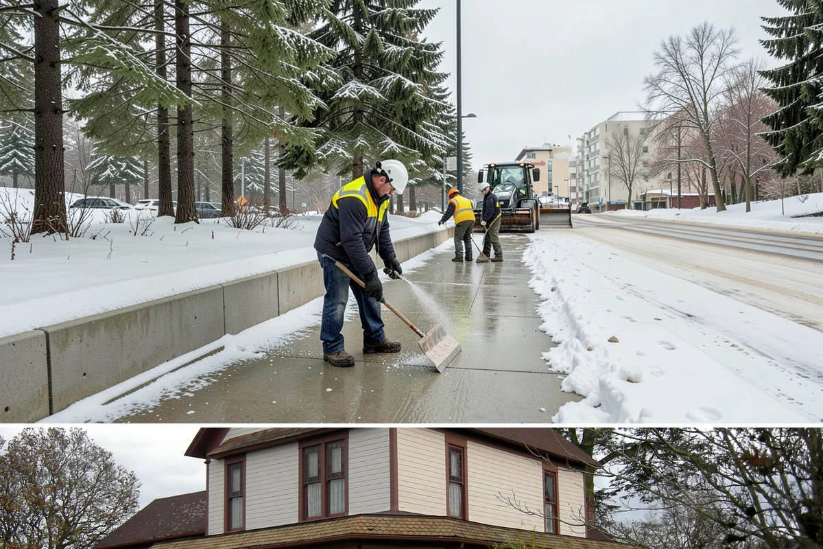 Sand Application in Sumner, Pierce County, WA - Sand application peaks during December and January Arctic outflow events when Puget Sound temperatures drop into the teens and...