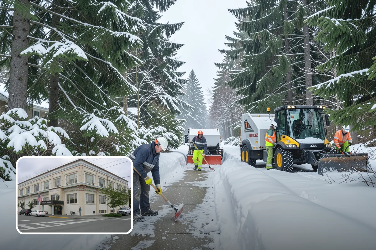 Sand Spreading in Anacortes, Skagit County, WA - Delivers traction instantly regardless of how cold it gets