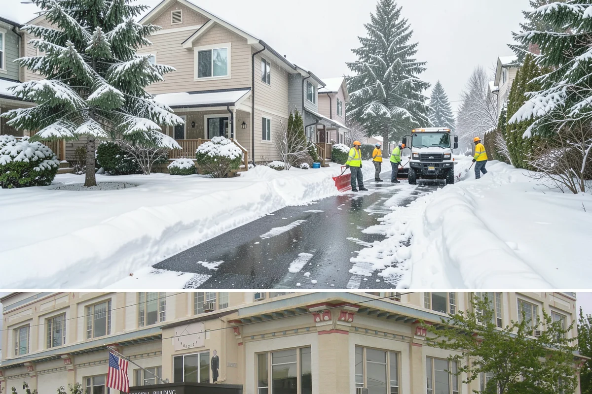 Sand Spreading in Anacortes, Skagit County, WA - Sand spreading is most valuable during deep-cold snaps and at higher elevations from December through February.