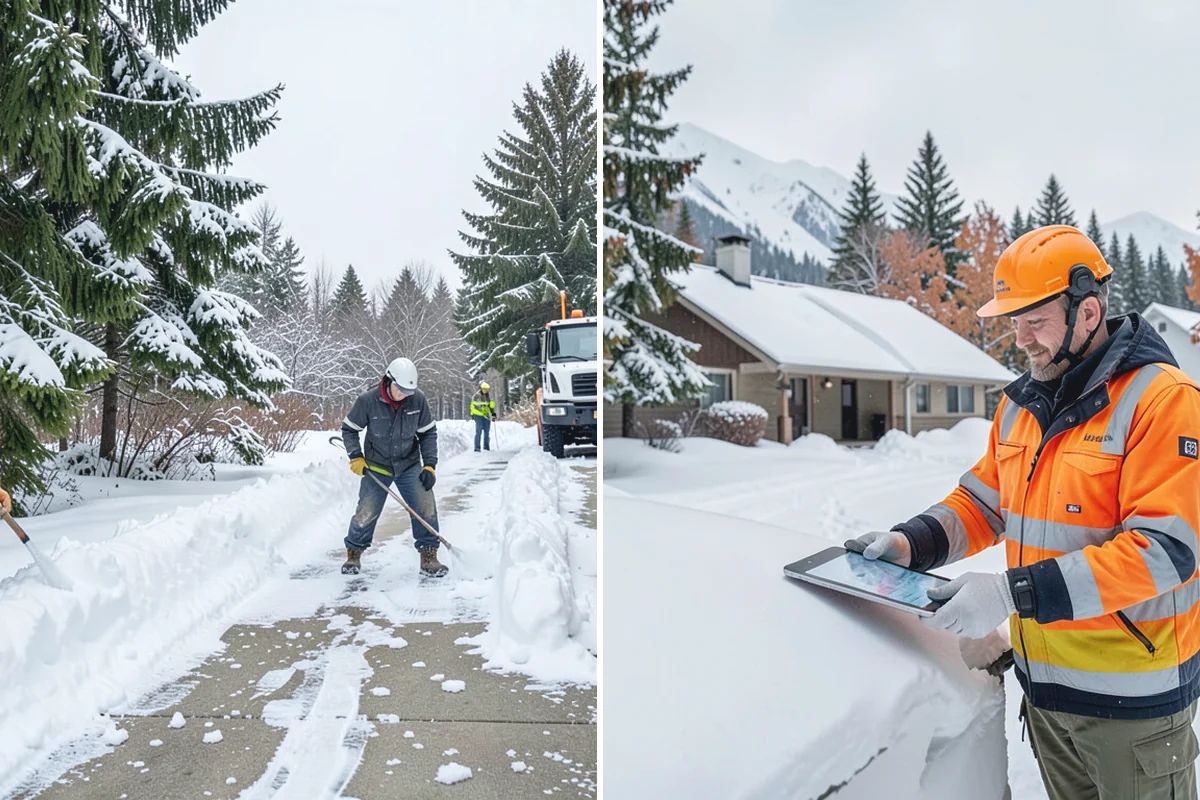 Sand Spreading in Auburn, King County, WA - Assess whether temperatures are too low for effective salting