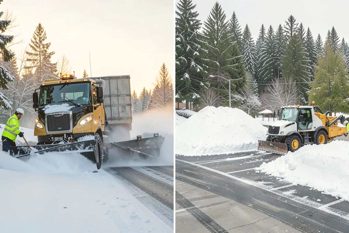 Sand Spreading in Bellevue, King County, WA - Assess whether temperatures are too low for effective salting