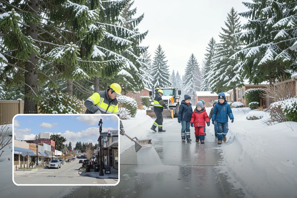 Sand Spreading in Bothell, King County, WA - Delivers traction instantly regardless of how cold it gets