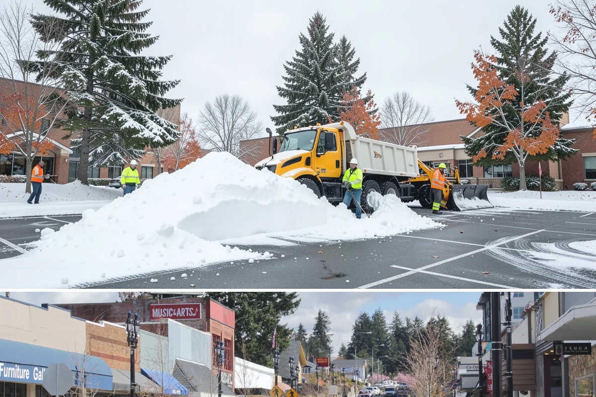 Sand Spreading in Bothell, King County, WA - Sand spreading is most valuable during deep-cold snaps and at higher elevations from December through February.