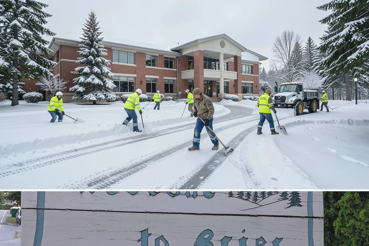 Sand Spreading in Brier, Snohomish County, WA - Sand spreading is most valuable during deep-cold snaps and at higher elevations from December through February.