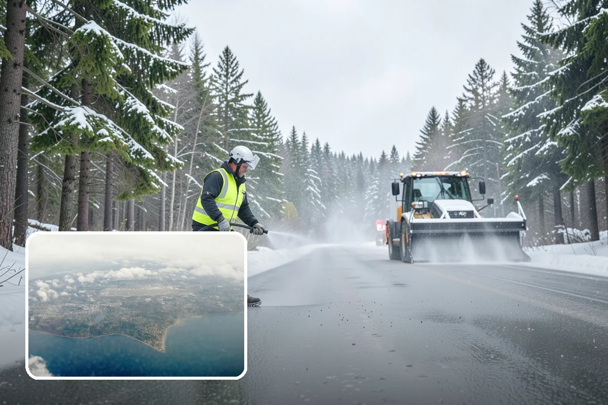 Sand Spreading in Burien, King County, WA - Delivers traction instantly regardless of how cold it gets
