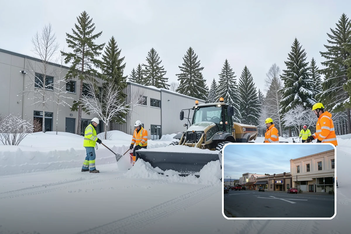 Sand Spreading in Burlington, Skagit County, WA - Delivers traction instantly regardless of how cold it gets