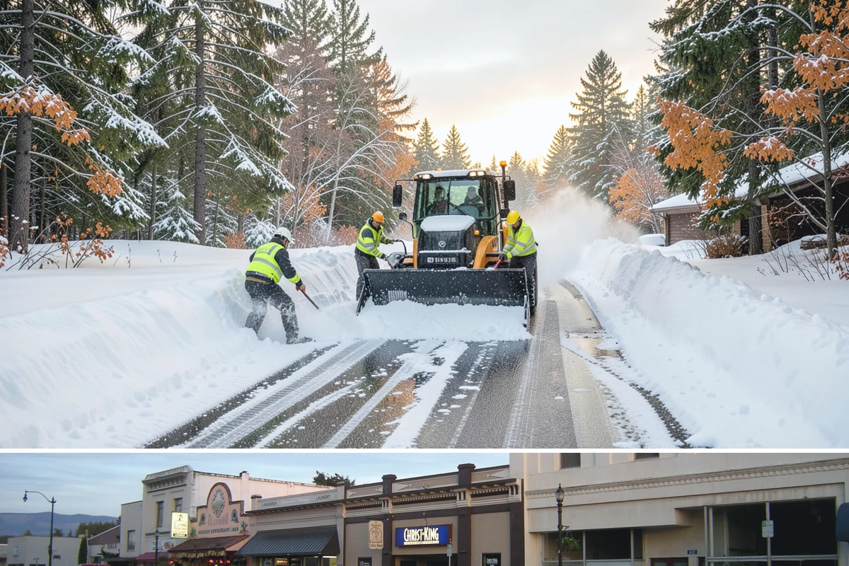 Sand Spreading in Burlington, Skagit County, WA - Sand spreading is most valuable during deep-cold snaps and at higher elevations from December through February.