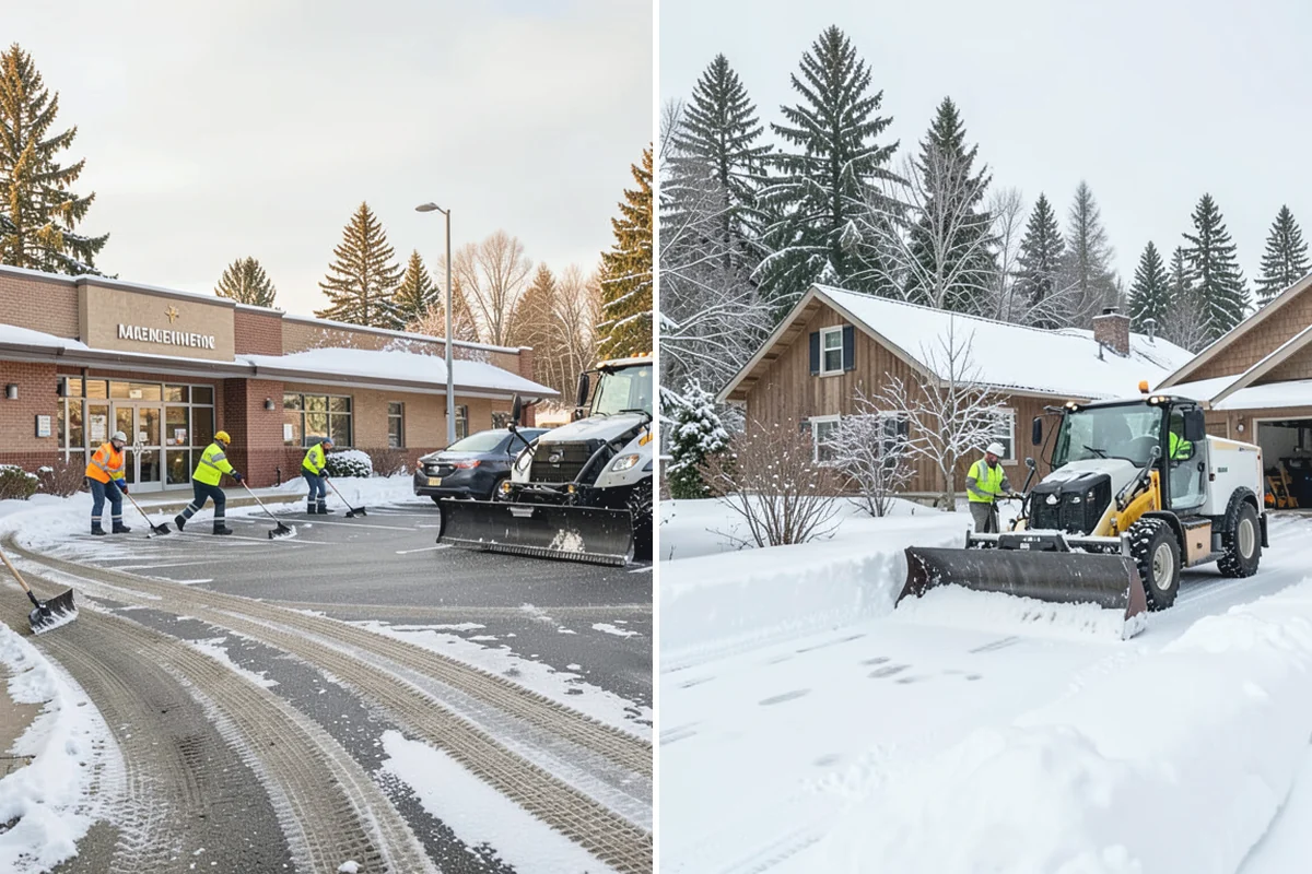 Sand Spreading in Darrington, Snohomish County, WA - Assess whether temperatures are too low for effective salting