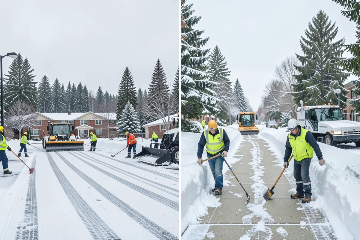 Sand Spreading in Des Moines, King County, WA - Assess whether temperatures are too low for effective salting