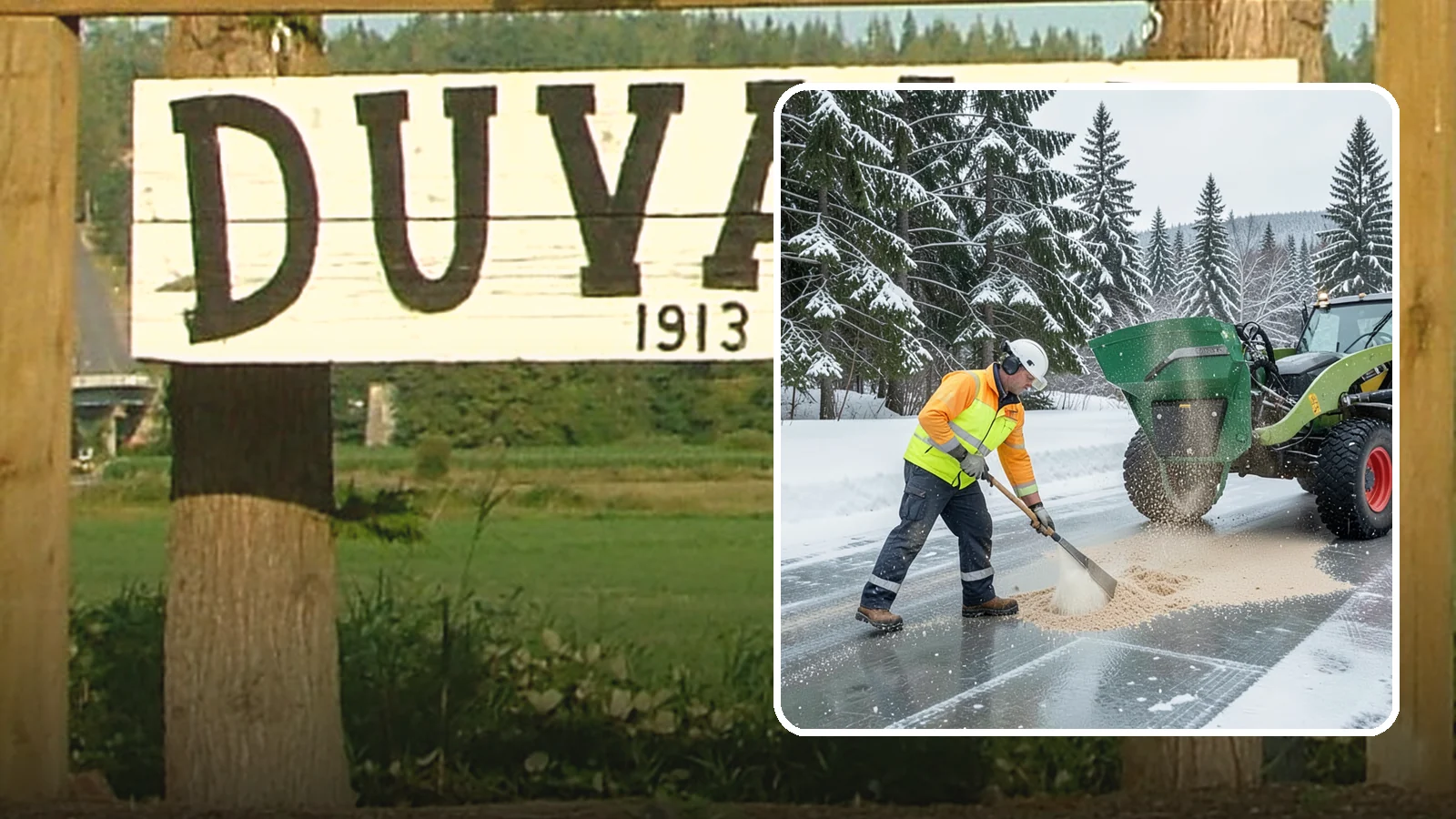 Sand Spreading in Duvall, King County, WA - Sand spreading restores instant traction on ice that is too cold or too thick for chemical deicers to melt quickly.