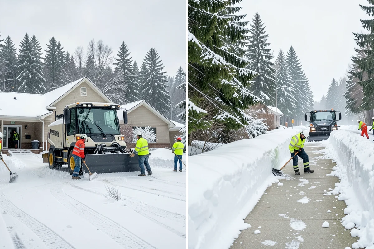 Sand Spreading in Enumclaw, King County, WA - Assess whether temperatures are too low for effective salting