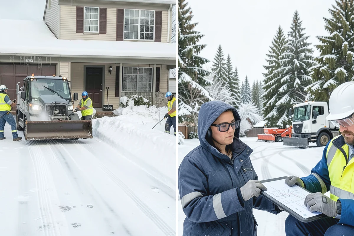 Sand Spreading in Granite Falls, Snohomish County, WA - Assess whether temperatures are too low for effective salting