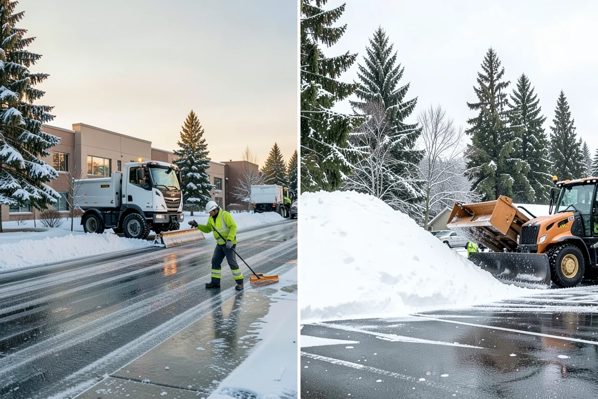 Sand Spreading in Kenmore, King County, WA - Assess whether temperatures are too low for effective salting