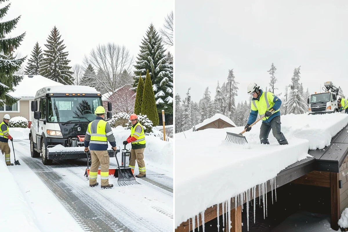 Sand Spreading in Lake Stevens, Snohomish County, WA - Assess whether temperatures are too low for effective salting