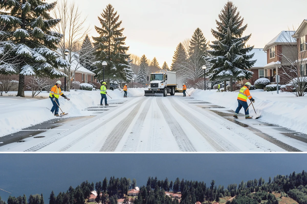 Sand Spreading in Lakewood, Pierce County, WA - Sand spreading is most valuable during deep-cold snaps and at higher elevations from December through February.