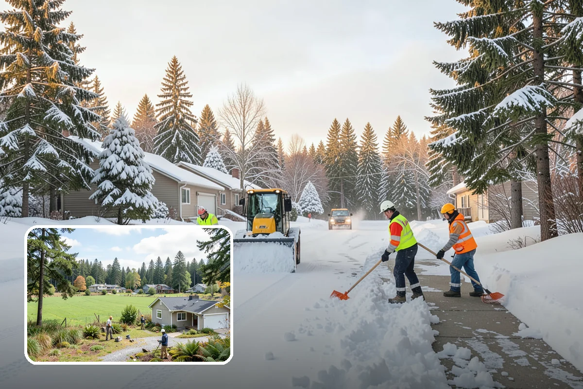 Sand Spreading in Lyman, Skagit County, WA - Delivers traction instantly regardless of how cold it gets