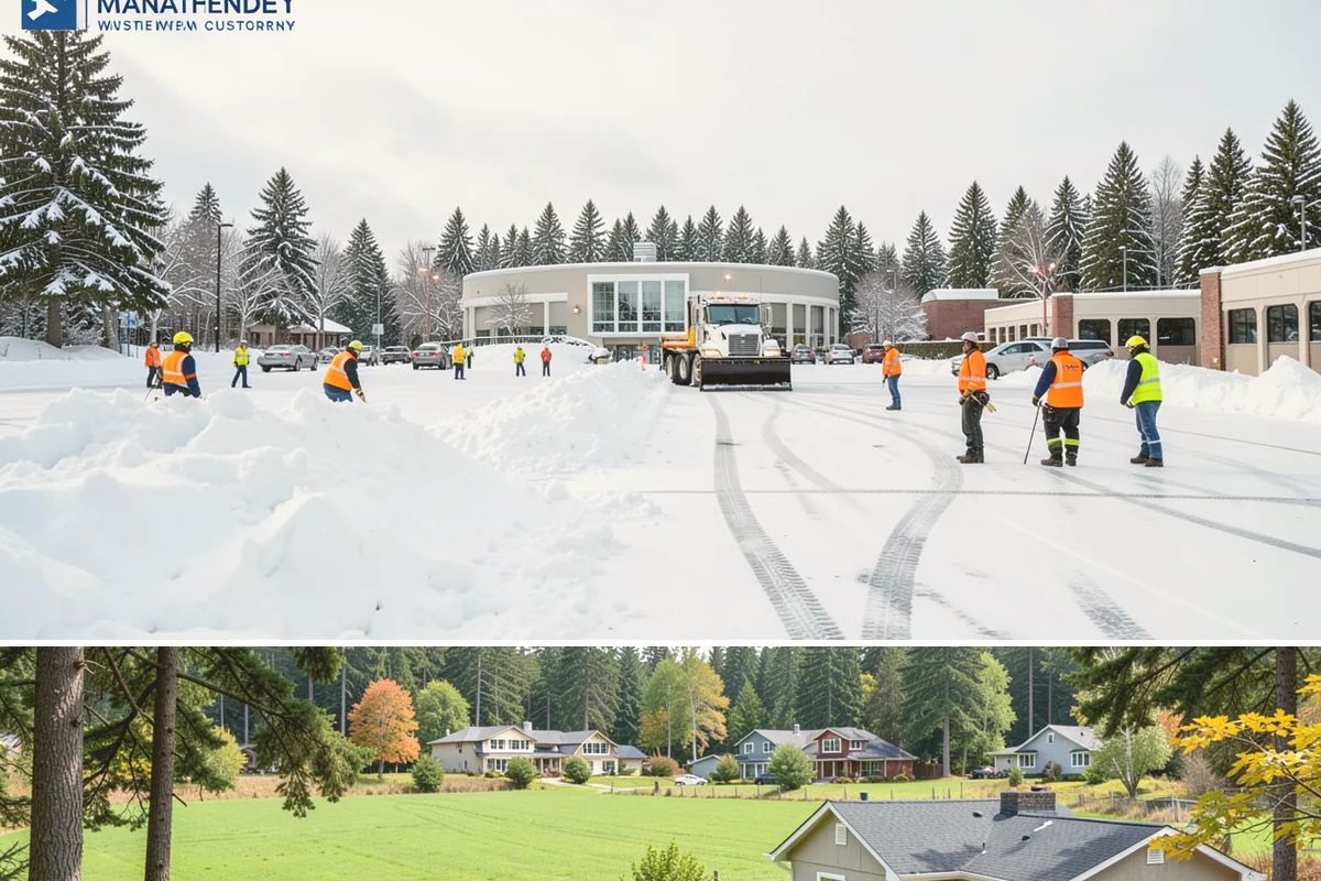 Sand Spreading in Lyman, Skagit County, WA - Sand spreading is most valuable during deep-cold snaps and at higher elevations from December through February.