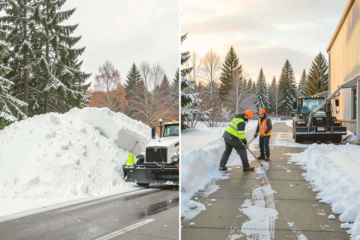 Sand Spreading in Mount Vernon, Skagit County, WA - Assess whether temperatures are too low for effective salting