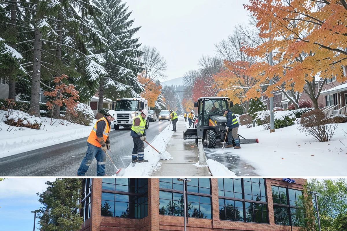 Sand Spreading in Mountlake Terrace, Snohomish County, WA - Sand spreading is most valuable during deep-cold snaps and at higher elevations from December through February.