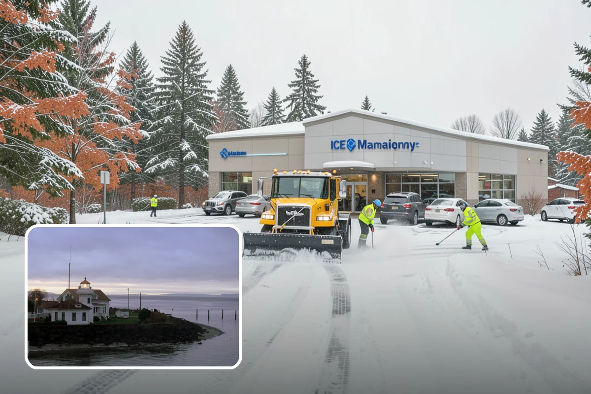 Sand Spreading in Mukilteo, Snohomish County, WA - Delivers traction instantly regardless of how cold it gets