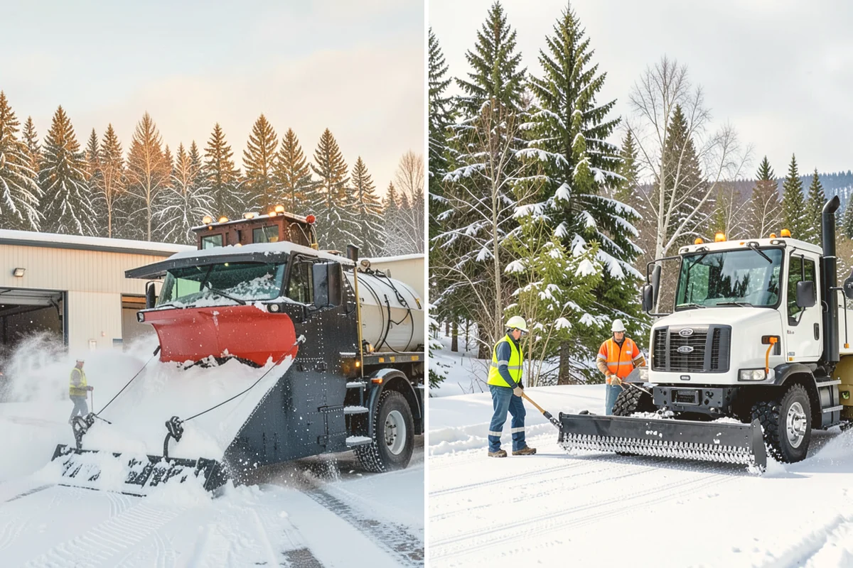 Sand Spreading in Newcastle, King County, WA - Assess whether temperatures are too low for effective salting