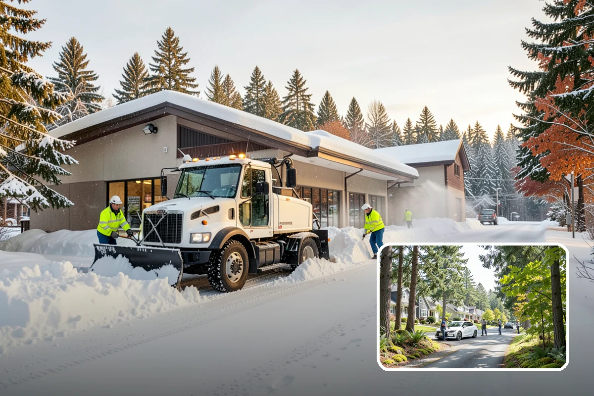 Sand Spreading in Normandy Park, King County, WA - Delivers traction instantly regardless of how cold it gets